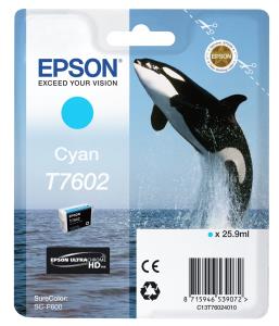 Ink Cartridge - T7602 - 25.9ml - Cyan 25,9ml