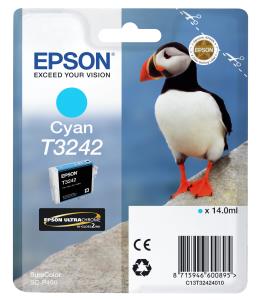 Ink Cartridge - T3242 Puffin - 14ml - Cyan 14ml