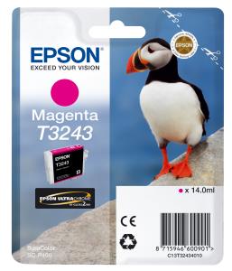 Ink Cartridge - T3243 Puffin - 14ml -  Magenta pages 14ml