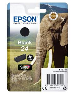 Ink Cartridge  - 24 Elephant - 5.1ml - Black pages 5,1ml