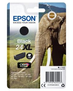 Ink Cartridge - 24xl Elephant 8.7ml - Black For 24series pages 10ml