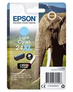 Ink Cartridge - 24xl Elephant - 9.8ml - Light Cyan For 24series 740pages 9,8ml