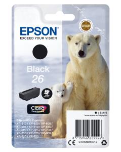 Ink Cartridge - 26 Polar Bear - 6.2ml - Black pages 6,2ml