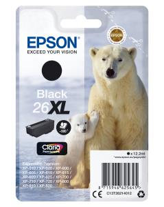 Ink Cartridge - 26xl Polar Bear - 12.2ml - Black pages 12,2ml