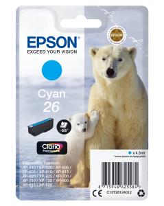 Ink Cartridge - 26 Polar Bear - 4.5ml - Cyan pages 4,5ml