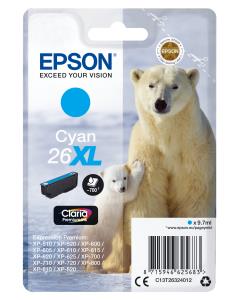 Ink Cartridge - 26xl Polar Bear 9.7ml - Cyan pages 9,7ml