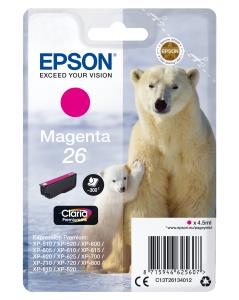 Ink Cartridge - 26 Polar Bear - 4.5ml - Magenta pages 4,5ml