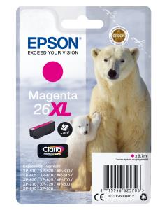 Ink Cartridge - 26xl Polar Bear 9.7ml - Magenta pages 9,7ml