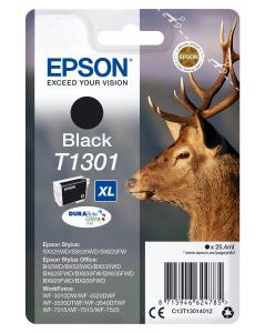 Ink Cartridge - T1301 Stag Xl - 25.4ml - Black pages 25,4ml