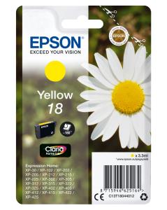 Ink Cartridge - 18 Daisy - 3.3ml - Yellow pages 3,3ml