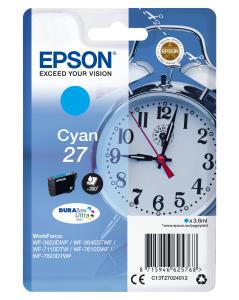 Ink Cartridge - 27 Alarm Clock - 3.6ml - Cyan pages 3,6ml