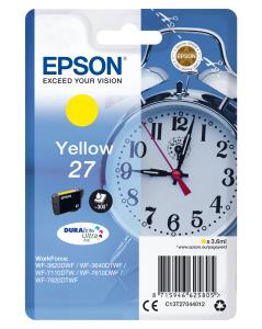 Ink Cartridge -  27 Alarm Clock - 3.6ml - Yellow pages 3,6ml