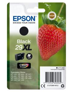Ink Cartridge - 29xl Strawberry - 6.4ml - Black pages 11,3ml