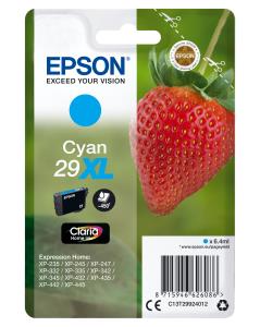 Ink Cartridge - 29xl Strawberry - 6.4ml - Cyan pages 6,4ml