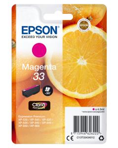 Ink Cartridge - 33 Oranges - 4.5ml - Magenta Sec pages 4,5ml