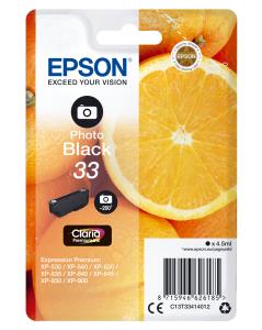 Ink Cartridge - 33 Oranges - 4.5ml - Black photo blk ST 200pages 4,5ml