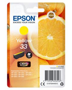 Ink Cartridge - 33 Oranges - 4.5ml - Yellow pages 4,5ml