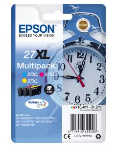 Ink Cartridge - 27xl Alarm Clock - 10.4ml - Yellow/ Cyan/ Magenta 3x1100pages 3x10,4 ml