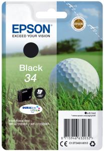 Ink Cartridge - 34 Golf Ball - 6.1ml - Black pages 6,1ml