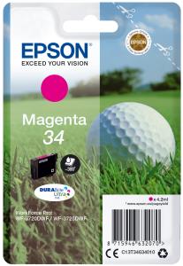 Ink Cartridge - 34 Golf Ball - 4.2ml - Magenta pages 4,2ml