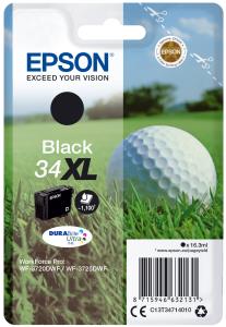 Ink Cartridge - 34xl - Golf Ball - 16.3ml - High Capacity - Black pages 16,3ml