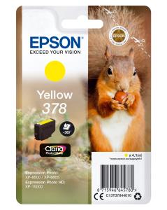 Ink Cartridge - 378 Squirrel - 4.6ml - Yellow pages 4,1ml