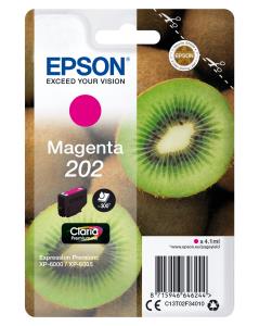 Ink Cartridge - 202 Kiwi 4.1ml - Magenta Claria Premium 300pages 4,1ml