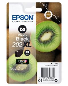 Ink Cartridge - 202xl Kiwi - 7.9ml - Photo Black photo blk HC 800photos 7,9ml