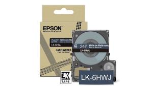 Tape Cartridge -  Lk-5hwj - 18mm - Matte Navy / White  LK5HWJ tape matte 8m