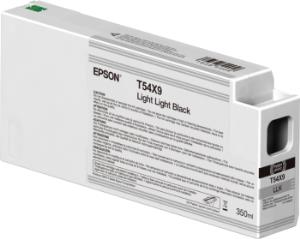 Ink Cartridge - T54x900 - 350ml - Singlepack Ultrachrome Hdx/hd - Light Light Black   light light blk 350ml