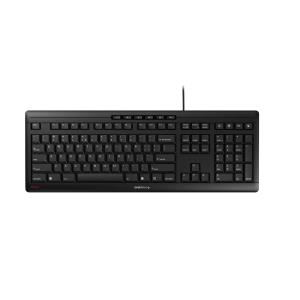 STREAM Keyboard - Corded USB - Black - Qwerty US/Int'l JK-8500EU-2 black wired USB silent