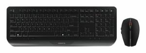 GENTIX DESKTOP - Keyboard and Mouse - Wireless - Black - Qwerty US/Int'l QWERTY US wireless USB black