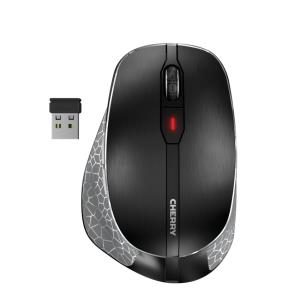 Wireless Mouse CHERRY MW 8C ERGO - 6 Button Wheel - Wireless/ Bluetooth - Black 6buttons ambidextrous wireless black