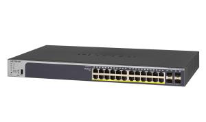 GS728TPP Gigabit PoE+ Smart Managed Pro Switch 28 Port Standalone 24xRJ45 4xSFP 380W POE+ mngd