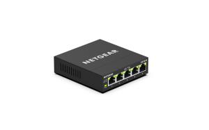 GS305E - Gigabit Ethernet Plus Switch 5-Port Standalone 5xRJ45 black managed