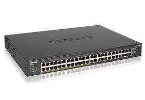 GS348PP Gigabit Unmanaged Switch PoE+ 48-Port with 24-Ports PoE+ 380W Standalone 48xRJ45 POE+ managed
