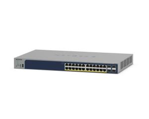 GS728TPPv3 - Gigabit Ethernet PoE+ Smart Switch 28-Port with 4 SFP Ports and Cloud Management Standalone 8x10/100/1000 POE+