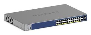 Managed Smart Switch GS728TXv3 24-Port GbE with Optional Remote/Cloud Management and 4 SFP+ Ports Standalone 8x10/100/1000 L3 Lite
