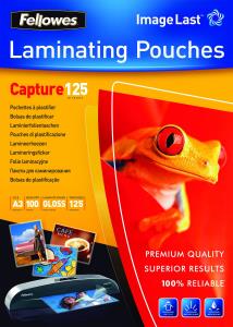 Laminating Pouch A3 125mic 100pk                                                                     5307506 100shts 125mic glossy