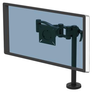 The  Depth Adjustable Monitor Arm Adjusts Easily In Every Way For Optimu monitor arm 10kg single black