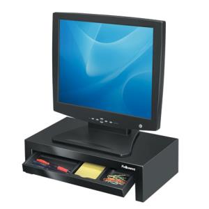 Raises Monitors Up To 21in Or 40 Lbs. To Comfortable Viewing Height While Maximi                     monitor stand