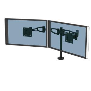Professional Series Depth Adjustable Dual Monitor Arm Features Two Monitor Arms                      monitor arm 20kg dual black