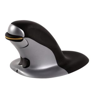 Penguin Ambidextrous Vertical Mouse - Large Wireless large vertical black