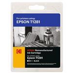 Ink Cartridge - Epson Sx125 - 5.9ml - Black black rebuilt 190pages blister 5,9ml