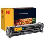 Remanufactured toner cartridge - Hp Cljcp1215 - 1400 pages - Cyan cyan rebuilt 1400pages