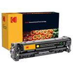 Remanufactured toner cartridge - Hp Cljcp1525 - 1300 pages - Yellow yellow rebuilt 1300pages