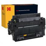 Remanufactured toner cartridge - Hp Ljp3015 - 6000 pages - black black rebuilt 6000pages