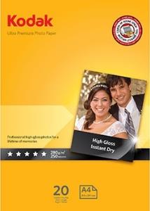 Ultra Premium Photo Paper 20 Sheets 280gr A4 Glossy 20sheets 280gr A4 glossy