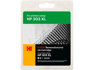 185h030330 Kodak Hp T6n04ae Ph Ink Black HC rebuilt 600pages 12ml