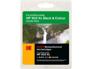 185h030317 Kodak Hp 3yn10ae Ph Ink (2) 4-color HC rebuilt 12/10ml